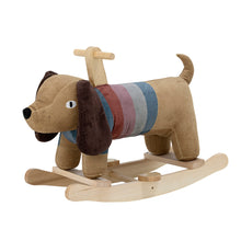 Load image into Gallery viewer, Charlie Rocking Toy, Dog, Brown, Polyester