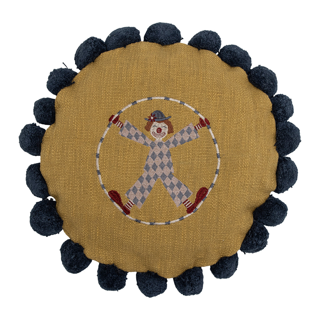 Seamus Cushion, Yellow, Cotton