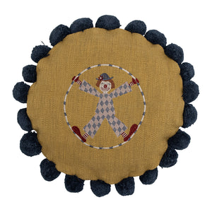 Seamus Cushion, Yellow, Cotton