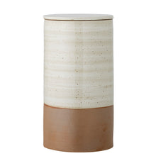 Carica l&#39;immagine nel visualizzatore di Gallery, Okan Jar w/Lid, Brown, Stoneware
