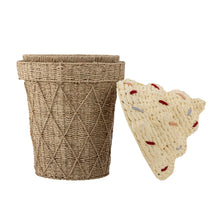 Load image into Gallery viewer, Cillie Basket w/Lid, Nature, Water Hyacinth