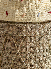 Carica l&#39;immagine nel visualizzatore di Gallery, Cillie Basket w/Lid, Nature, Water Hyacinth