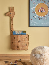 Cargar imagen en el visor de la galería, Philine Wall Basket, Nature, Rattan