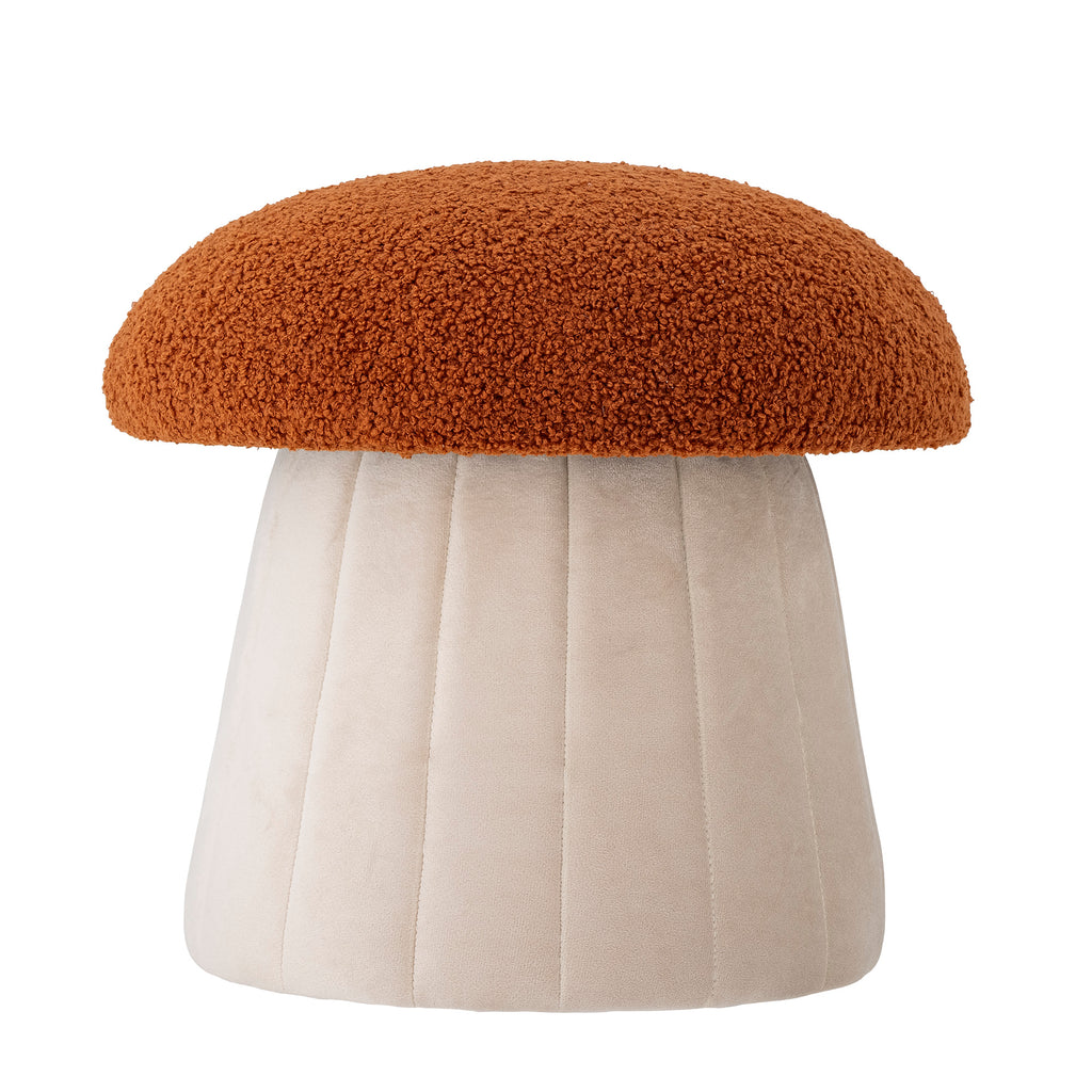 Bertil Pouf, Red, Polyester