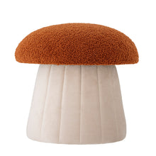 Load image into Gallery viewer, Bertil Pouf, Red, Polyester