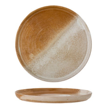 Charger l'image dans la galerie, Dahlia Serving Plate, Brown, Stoneware