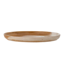 Charger l'image dans la galerie, Dahlia Serving Plate, Brown, Stoneware