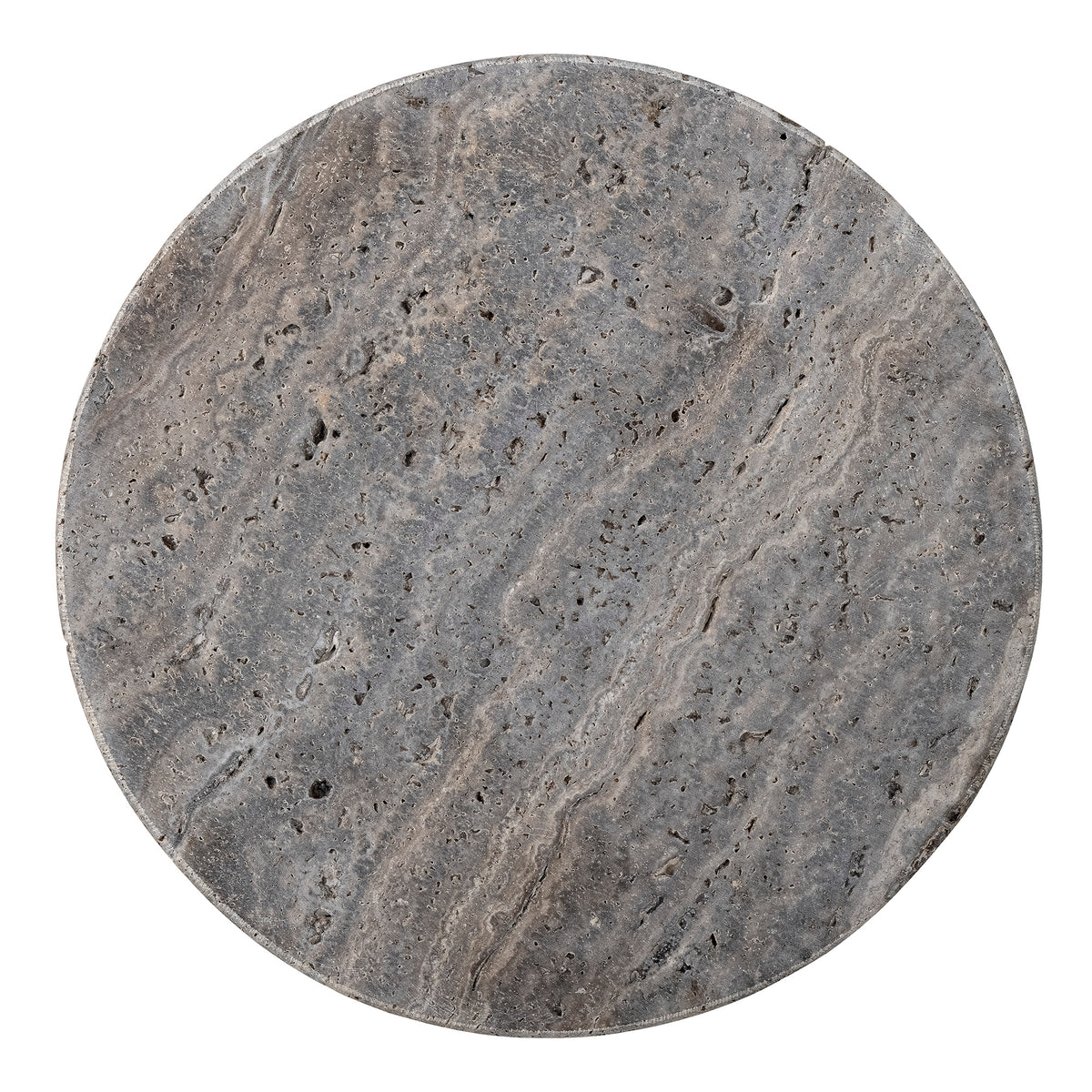 Margaret Tray, Grey, Travertine