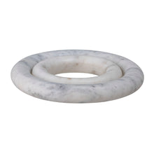 Load image into Gallery viewer, Finola Trivet, White, Marble