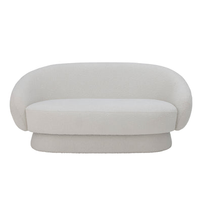 Ted Sofa, White, Polyester