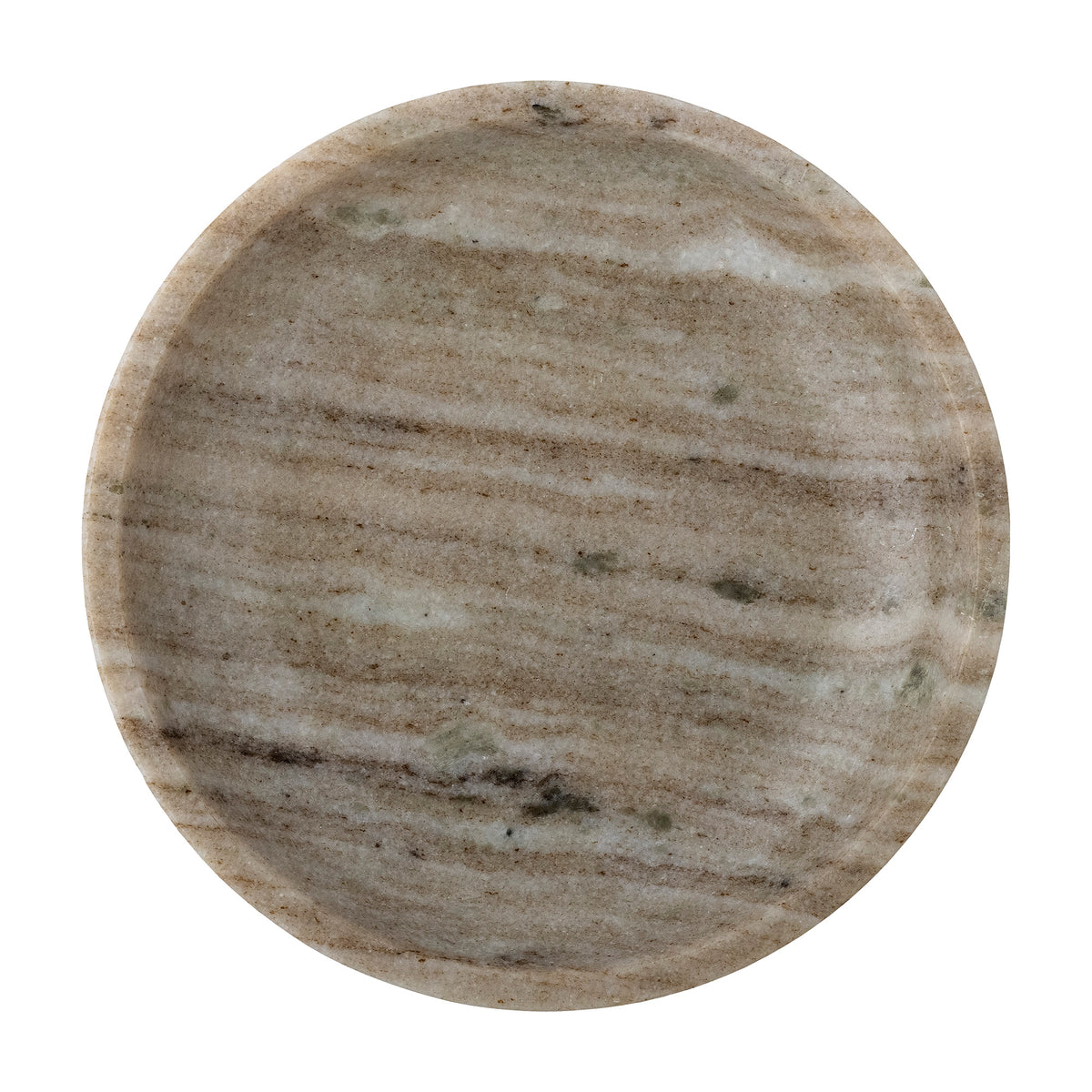 Addie Tray, Grey, Marble