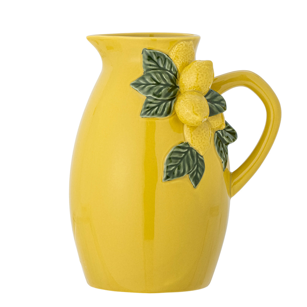 Limone Jug, Yellow, Stoneware