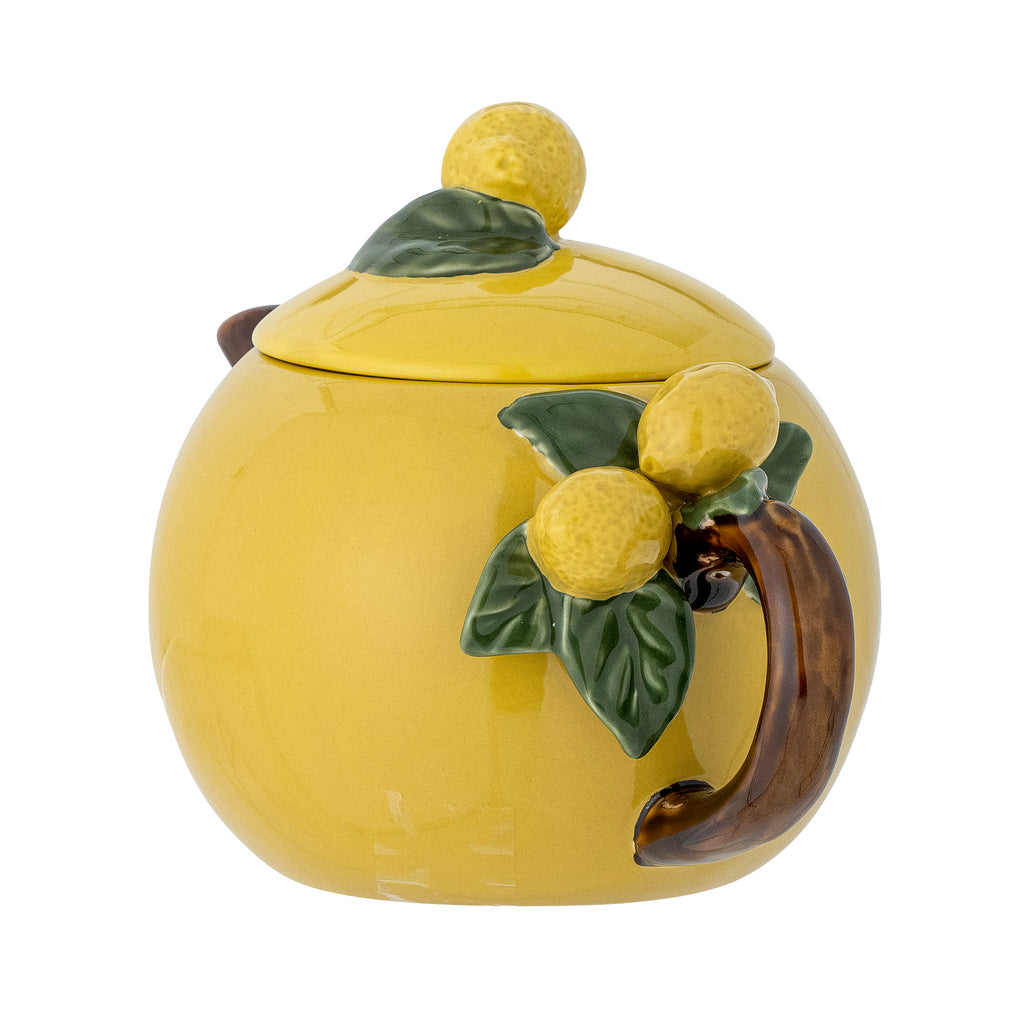 Limone Teapot, Yellow, Stoneware