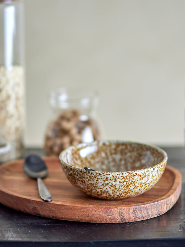 Paula Bowl, Brown, Stoneware