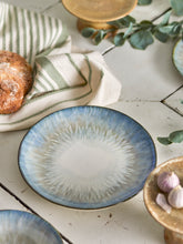 Cargar imagen en el visor de la galería, Calen Plate, Blue, Stoneware