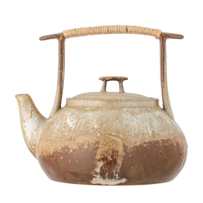Ikigai Teapot, Brown, Stoneware