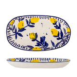 Maxima Serving Plate, Blue, Stoneware