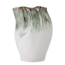 Load image into Gallery viewer, Nisha Vase, Green, Stoneware