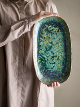 Load image into Gallery viewer, Milani Serving Plate, Green, Stoneware