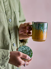 Load image into Gallery viewer, Yuma Mug w/Lid and Strainer, Multi, Stoneware