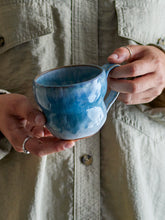 Cargar imagen en el visor de la galería, Nara Cup, Blue, Stoneware