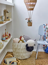 Load image into Gallery viewer, Dolly Basket, White, Polyester