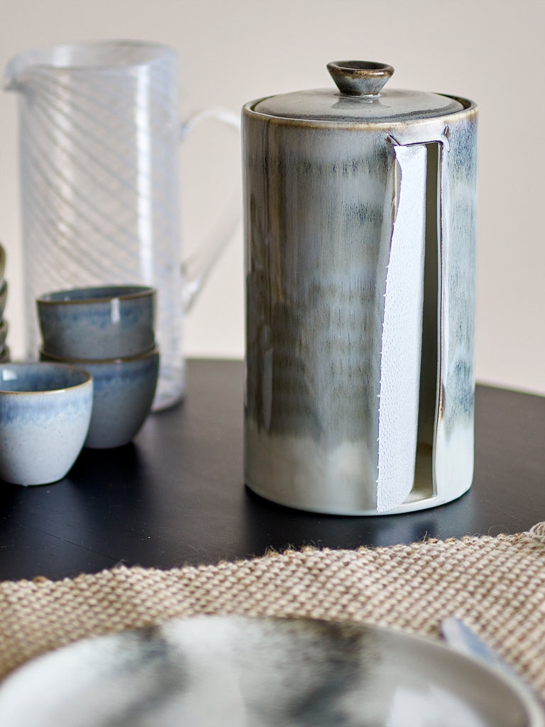 Paula Kitchen Paper Stand, Grey, Stoneware