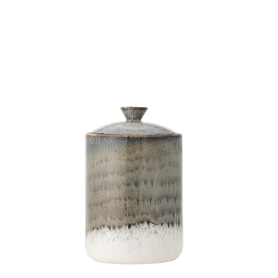 Paula Jar, Grey, Stoneware