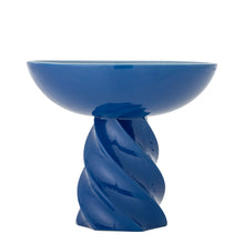 Cargar imagen en el visor de la galería, Riley Pedestal Bowl, Blue, Stoneware