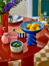 Cargar imagen en el visor de la galería, Riley Pedestal Bowl, Blue, Stoneware