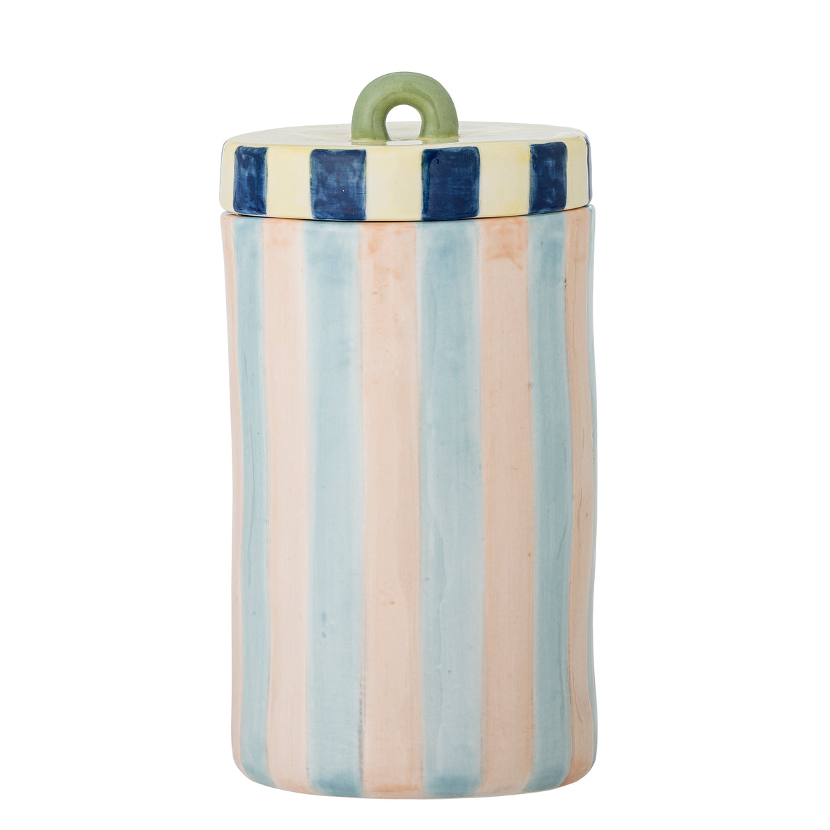 Phoenix Jar w/Lid, Multi, Stoneware