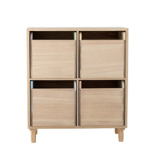 Load image into Gallery viewer, Calle Bookcase w/Drawers, Multi, Paulownia