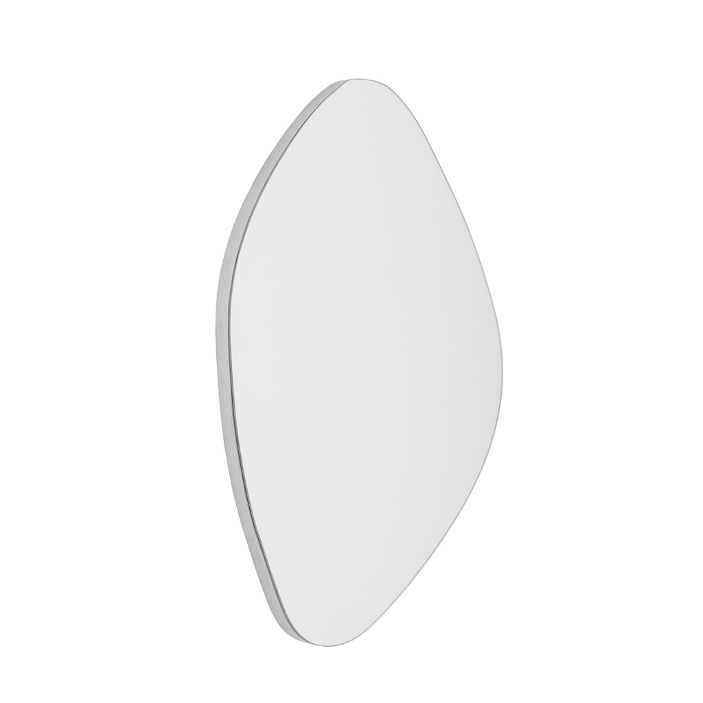 Aimie Wall Mirror, Silver, Glass