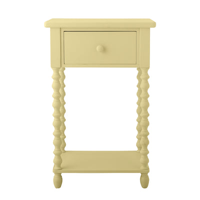 Salino Side Table, Yellow, Pine