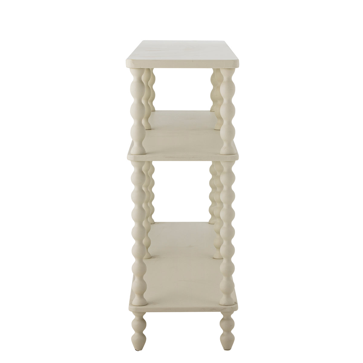 Salino Console Table, White, Pine