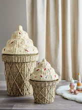 Carica l'immagine nel visualizzatore di Gallery, Cillie Basket w/Lid, Nature, Seagrass