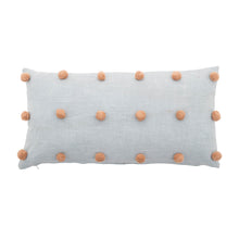 Laden Sie das Bild in den Galerie-Viewer, Karla Cushion, Blue, Cotton