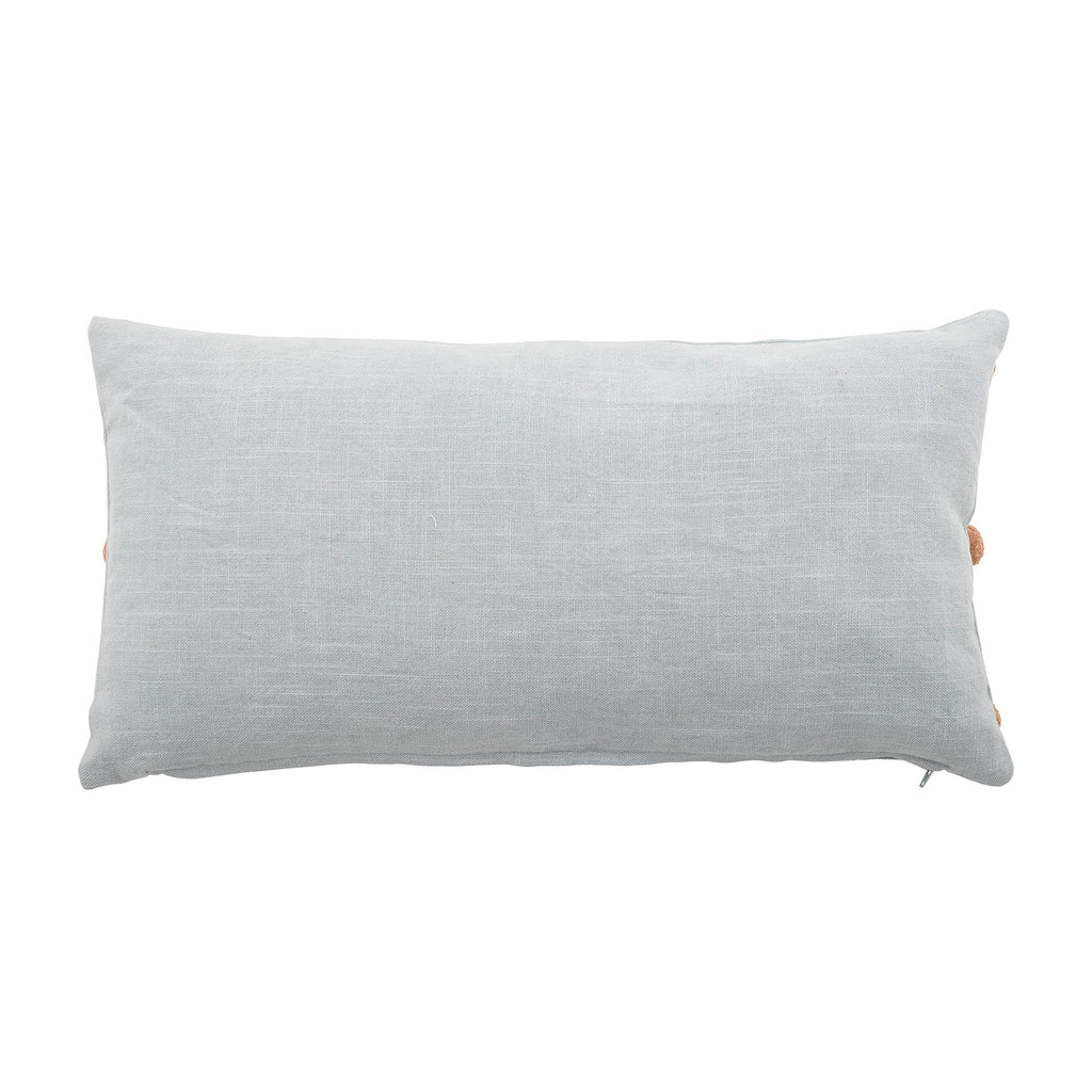 Karla Cushion, Blue, Cotton