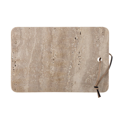 Izabel Cutting Board, Nature, Travertine