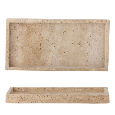 Majsa Tray, Nature, Travertine
