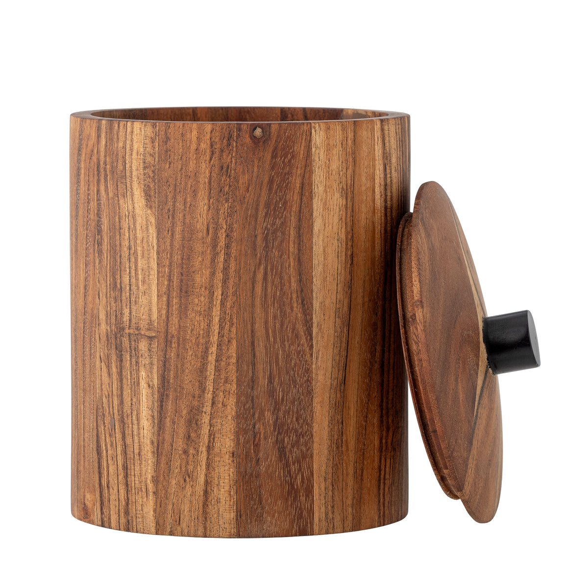 Petro Jar w/Lid, Nature, Acacia