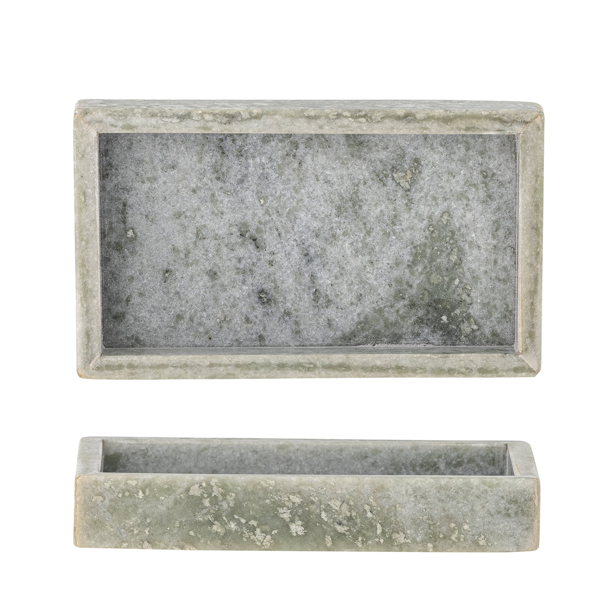 Majsa Tray, Green, Marble