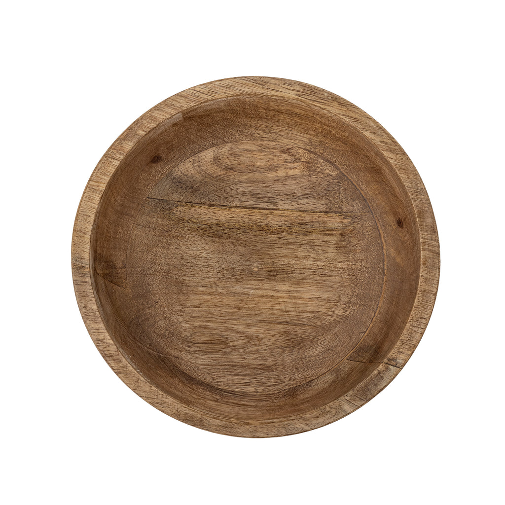 Nanuka Pedestal Bowl, Nature, FSC 100%® Mango