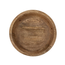 Cargar imagen en el visor de la galería, Nanuka Pedestal Bowl, Nature, FSC 100%® Mango
