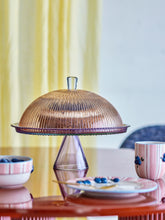 Laden Sie das Bild in den Galerie-Viewer, Tayo Cake Tray w/Dome, Multi, Glass