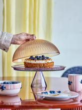 Laden Sie das Bild in den Galerie-Viewer, Tayo Cake Tray w/Dome, Multi, Glass