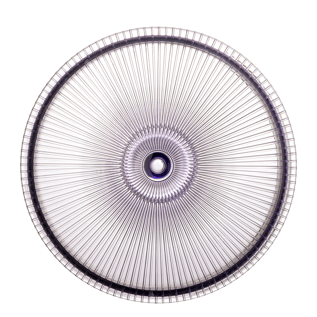 Tayo Cake Tray w/Dome, Multi, Glass