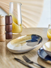 Cargar imagen en el visor de la galería, Jules Serving Plate, Blue, Stoneware