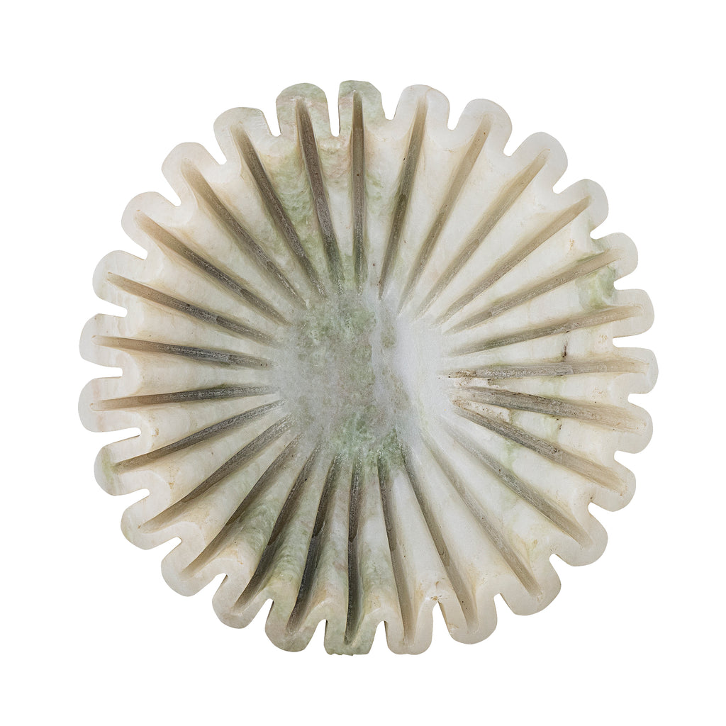 Harmonia Bowl, Green, Marble