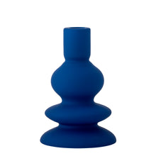 Cargar imagen en el visor de la galería, Thorne Candle Holder, Blue, Stoneware